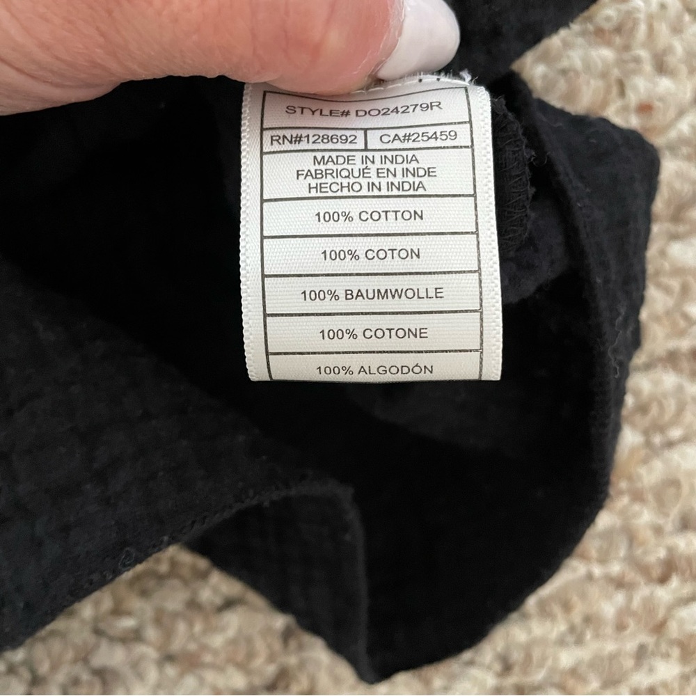 Peplum Flutter Sleeve Blouse - image 5